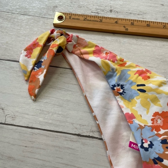 Roxy Pt beach classics cheeky hl floral bikini bottom M - Picture 4 of 8